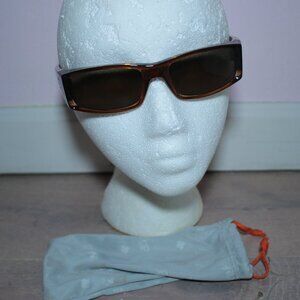 Spy Optics Y2K/2000s Style Tortoise Rectangle Small Frame Sunglasses